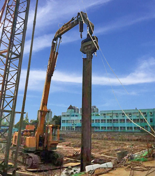 High-pressure water jet-assisted pile driving 2 High-pressure water jet-assisted pile driving 2